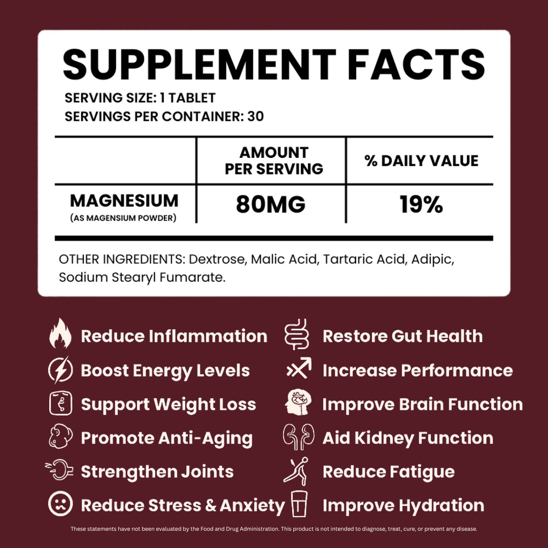 Hydronate supplement facts