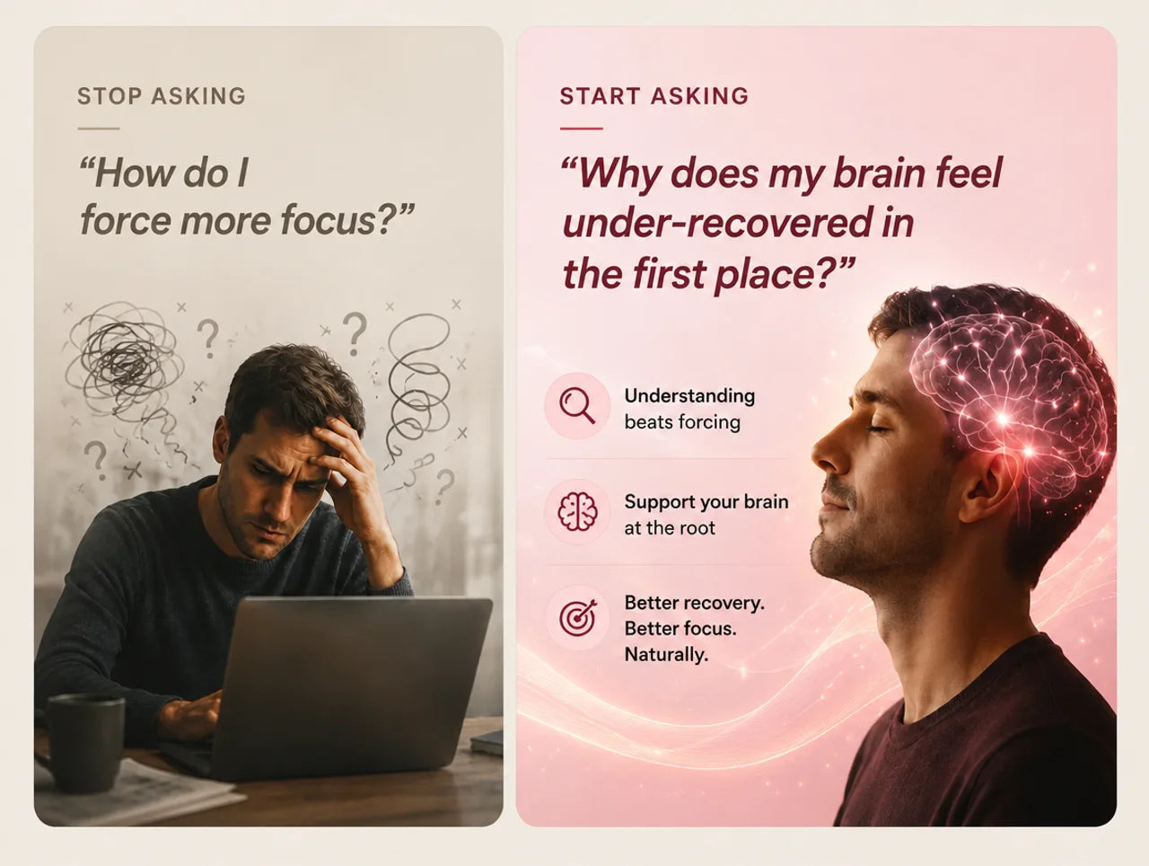 Stop asking how do I force more focus; start asking why does my brain feel under-recovered in the first place