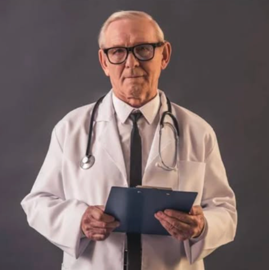 Portrait of Dr. Alex Larowe, MD.